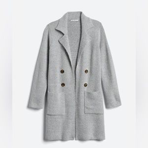 PINK CLOVER | double pocket coatigan